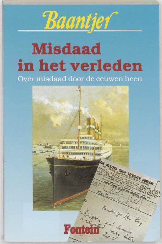 Cover van het boek 'Misdaad in het verleden' van A.C. Baantjer