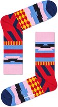 Happy Socks Mix Max Sokken - Rood/Roze - Maat 36-40