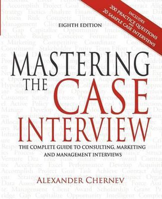 Mastering the Case Interview - cover