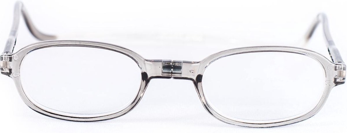 Easy Reader Magneetleesbril Rond grijs +3.50