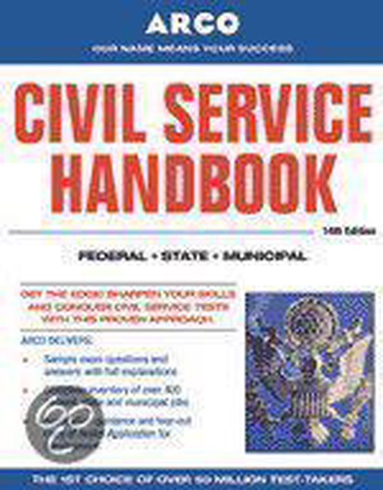 Arco Civil Service Handbook 9780028635415 Boeken bol