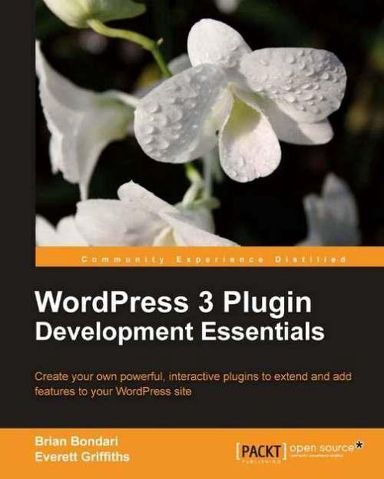 WordPress 3 Plugin Development Essentials - cover