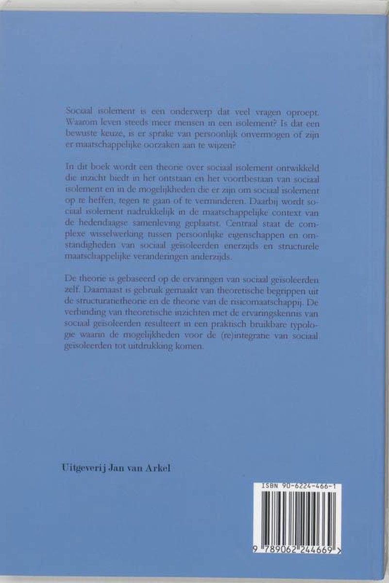 Onkundig En Aangepast - back cover