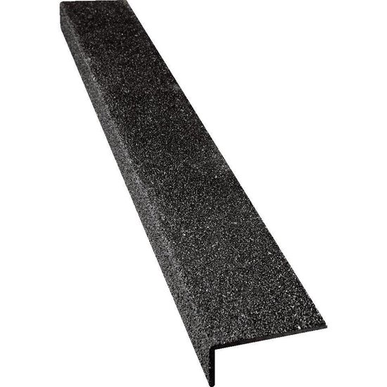 Integraal trapprofiel, trapneus geanodiseerd aluminium trapprofiel hoekbeschermingsprofiel, antislip randstrook eenvoudige installatie, schoolkantoor ziekenhuis-Gold|W 70mm