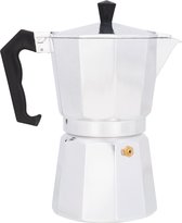 Kitchen Basics Espressomaker - aluminium - 6 kops