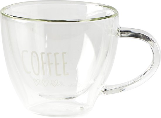bereiden matras belasting Riviera Maison - Coffee Love Cup - Koffie- en theeglas | bol.com
