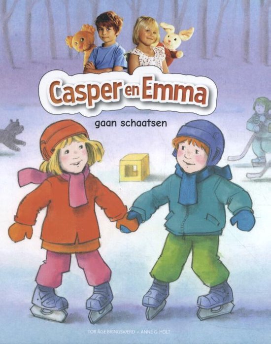 Casper en Emma gaan schaatsen - cover