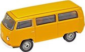 Welly Metalen volkswagen bus (1972): geel