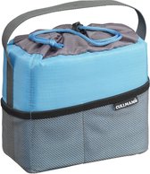 Cullmann - Camera Container Small - Grijs/Lichtblauw