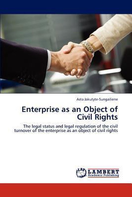 Enterprise as an Object of Civil Rights - cover