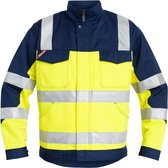 FE Engel Light Jas EN 20471 1501-770 - Geel/Marine 3806 - 2XL