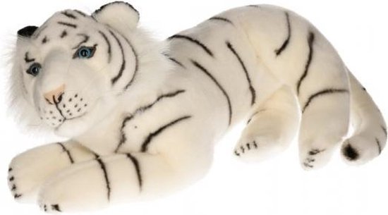 Peluche tigre blanc 40 cm | bol