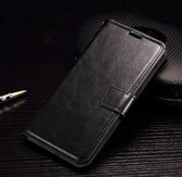 Premium Cyclone wallet hoesje zwart HTC One A9