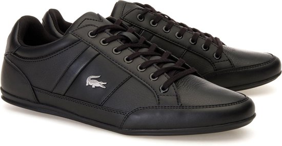 Lacoste Chaymon BL Heren Sneakers - Zwart - Maat 44 | bol.com