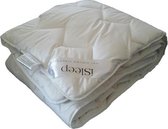 iSleep Onderdeken Katoen DeLuxe - Eenpersoons - 100x200 cm - Wit