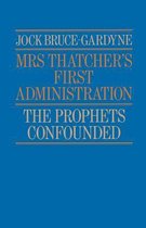 Mrs Thatcher's First Administration