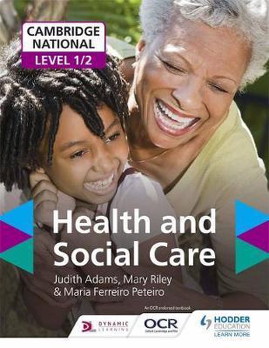 Cambridge National Level 1/2 Health and Social Care - cover