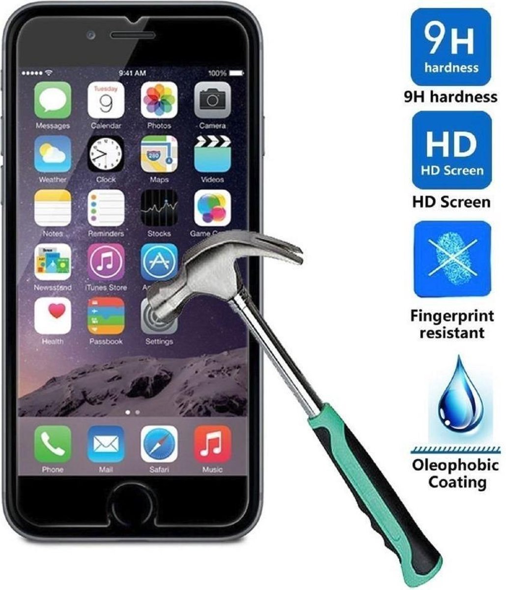 Apple iPhone 7 Smartphone Tempered Glass / Glazen screenprotector 2.5D 9H