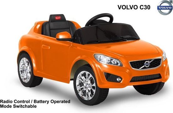 Volvo C30 electrische kinderauto Oranje | bol.com