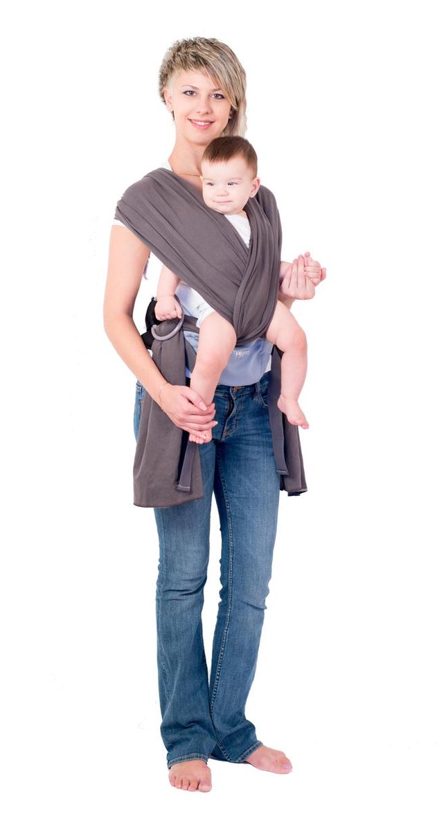 Simplygood - Baby Draagdoek Revolution Carier Wrap - Grijs - One size |  bol.com
