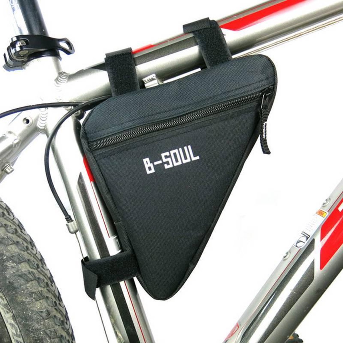 B-soul Frametas | fietstas frame | Zwarte tas