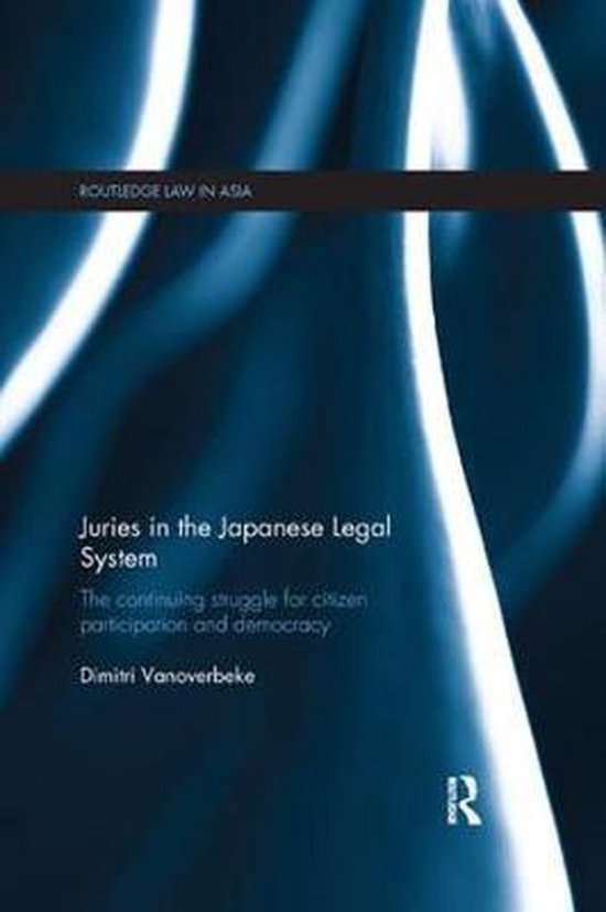 Routledge Law in Asia- Juries in the Japanese Legal System - cover