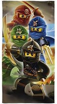 Ninjago Badlaken 70x140 | Strandlaken | Handdoek