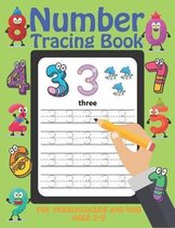 Number Tracing Book for Preschoolers and Kids Ages 3-5