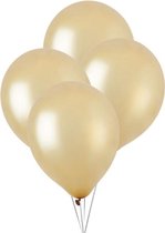 Metallic Ballonnen Goud (50st)