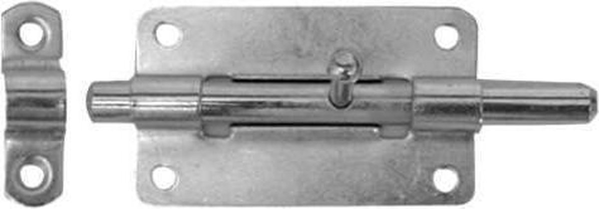 plaatgrendel verzinkt 80x50mm