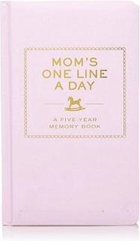 Mom's One Line a Day dagboek - Chronicle Books Llc