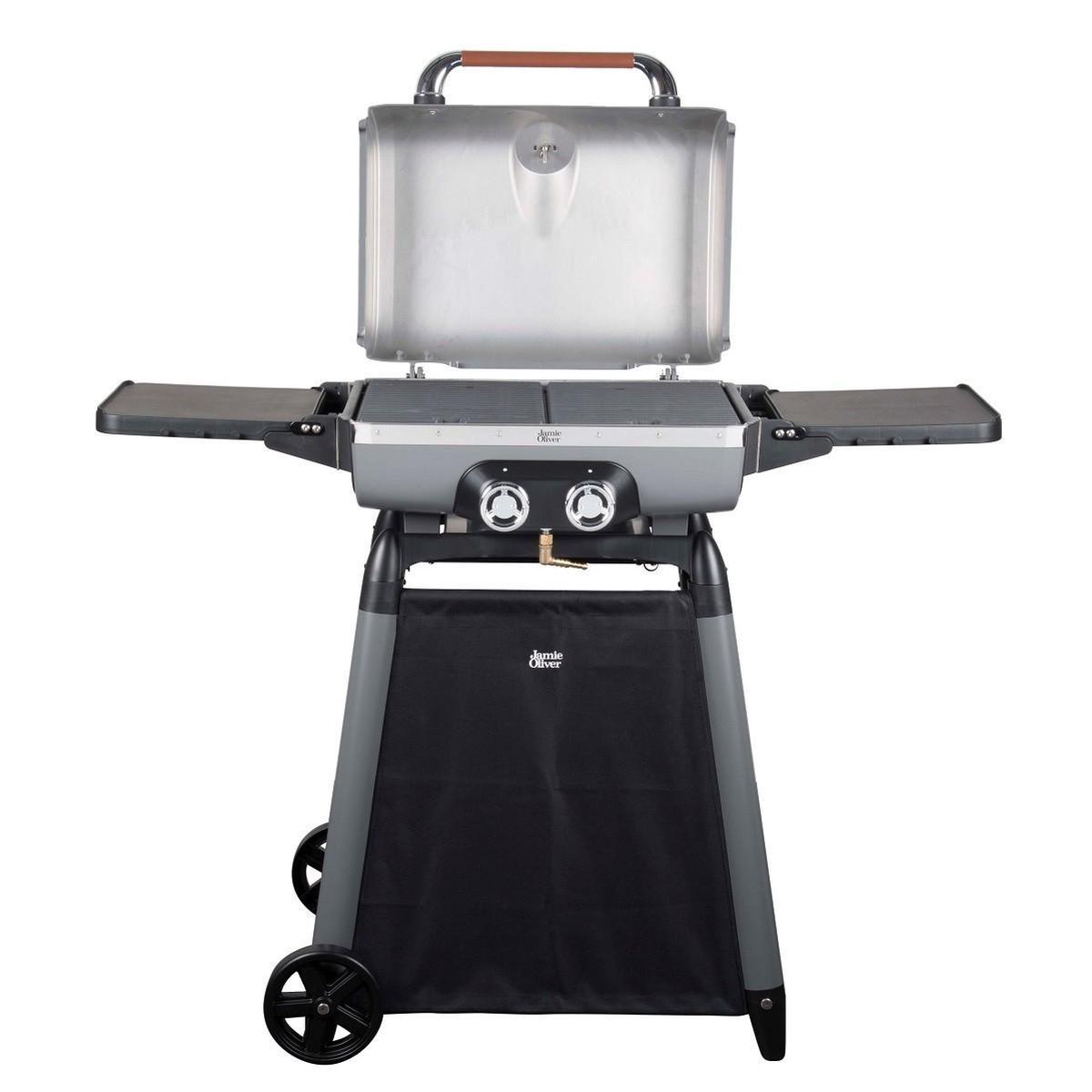 Jamie Oliver Explorer 5500 Gasbarbecue - 2 Branders - Grijs | bol.com