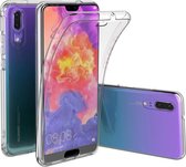 Huawei P20 Hoesje - Dubbelzijdig 360° Case - Transparant