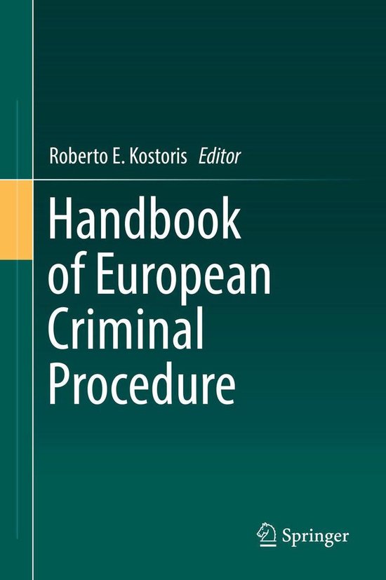 Handbook of European Criminal Procedure - cover