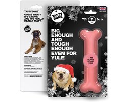 TastyBone - Large - Kerst - Honey Roast Ham - Hond - Kauwspeelgoed - Vegan - Kluif - Nylabone