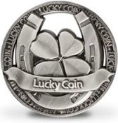 Geluksmunt - Lucky Coin Klavertje 4 (open)