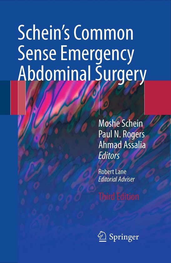 Medicine (R0) - Schein's Common Sense Emergency Abdominal Su ... - cover