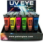Neon UV eye mascara