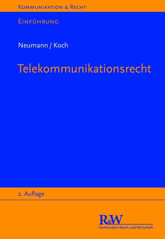 Kommunikation & Recht - Telekommunikationsrecht - cover