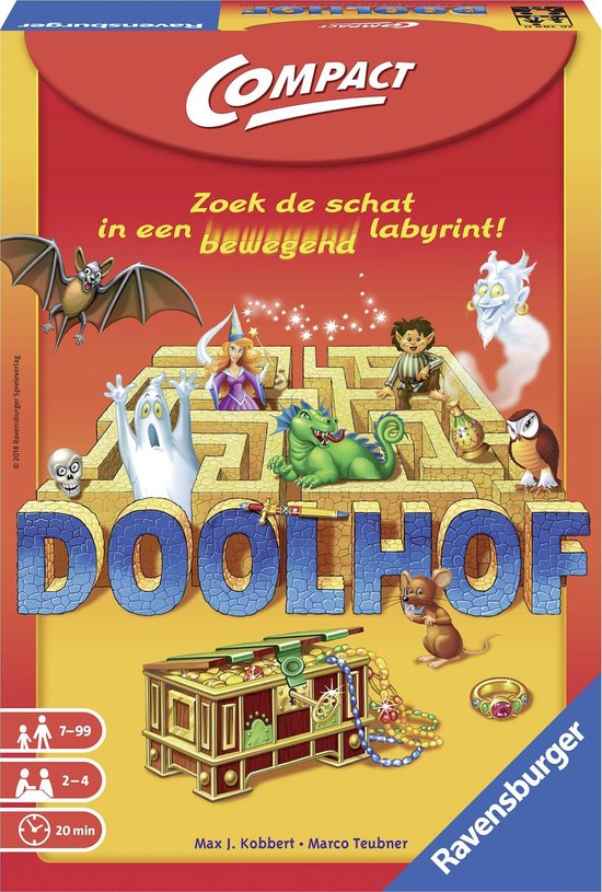 Afbeelding van het spel Ravensburger Doolhof Compact - Bordspel