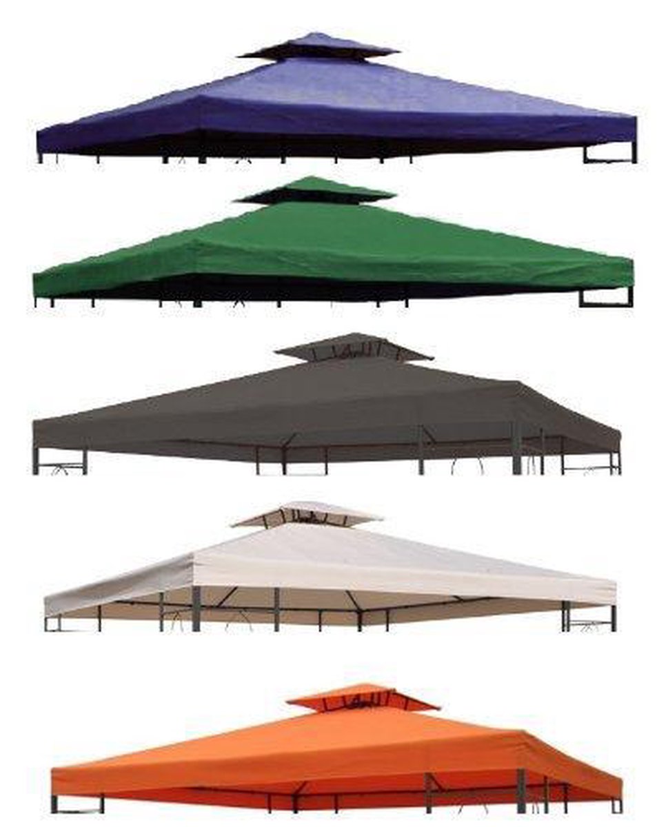 Vervangend Dak Voor Paviljoen 3x3m Waterafstotend Paviljoend - Planten | Bomen Vervangend Dak Voor Paviljoen 3x3m Waterafstotend Paviljoend - Planten | Bomen