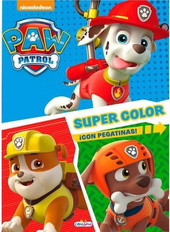 Paw Patrol kleurboek met stickers | bol.com