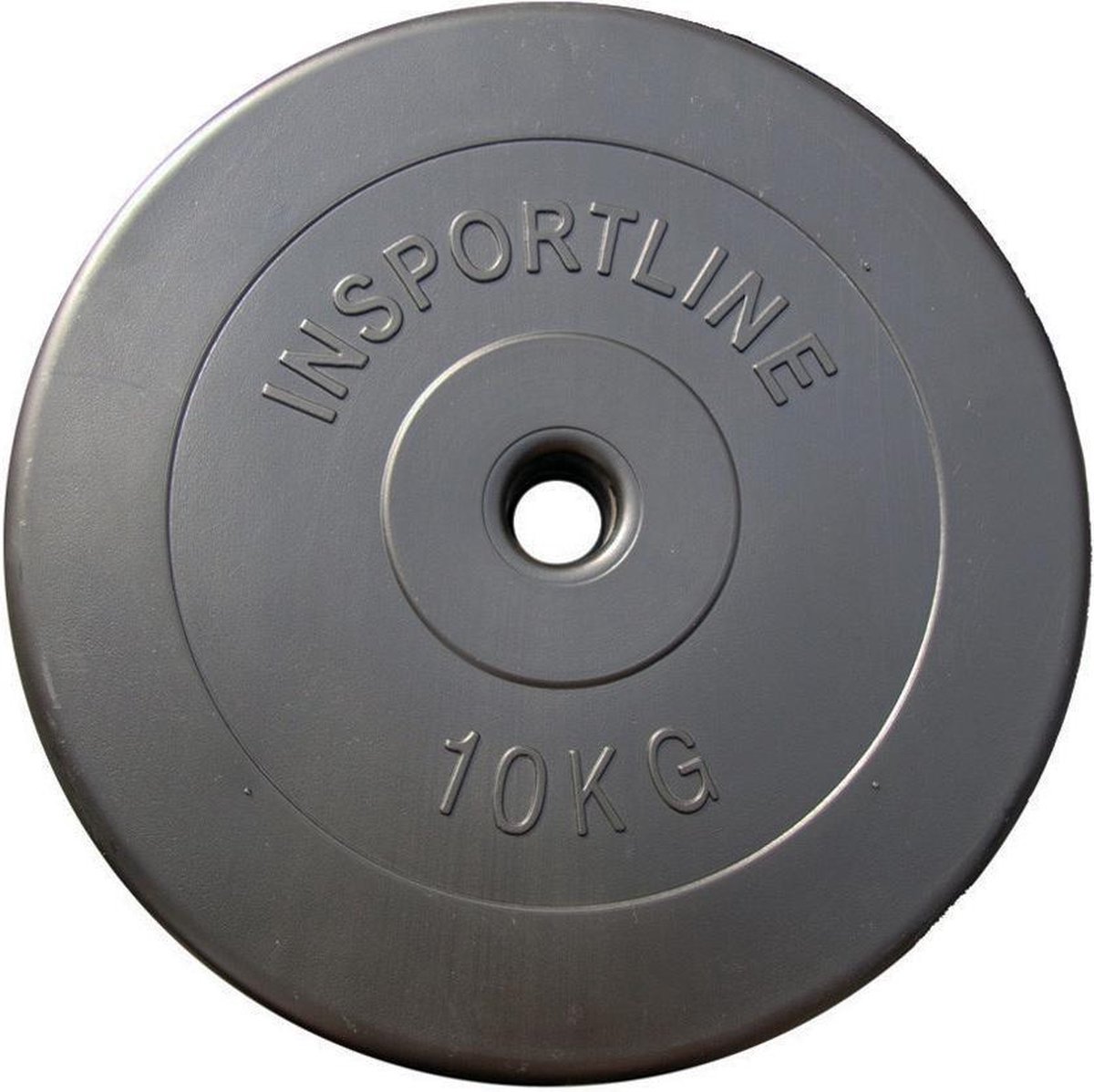 InSportline Halterschijf - 1 x 10 kg - Ø 30 mm