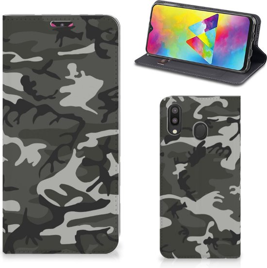 Coque avec Aimant Samsung Galaxy M20 Army Light