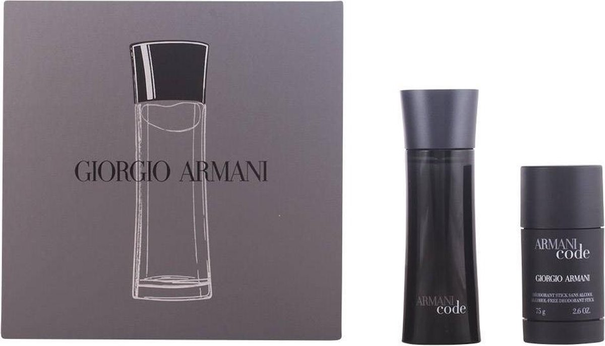 armani black code gift set