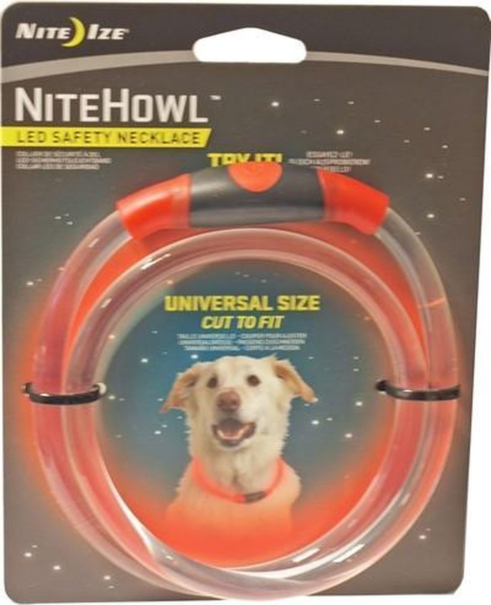 Nite Ize Nitehowl Led-veiligheidshalsband Transparant