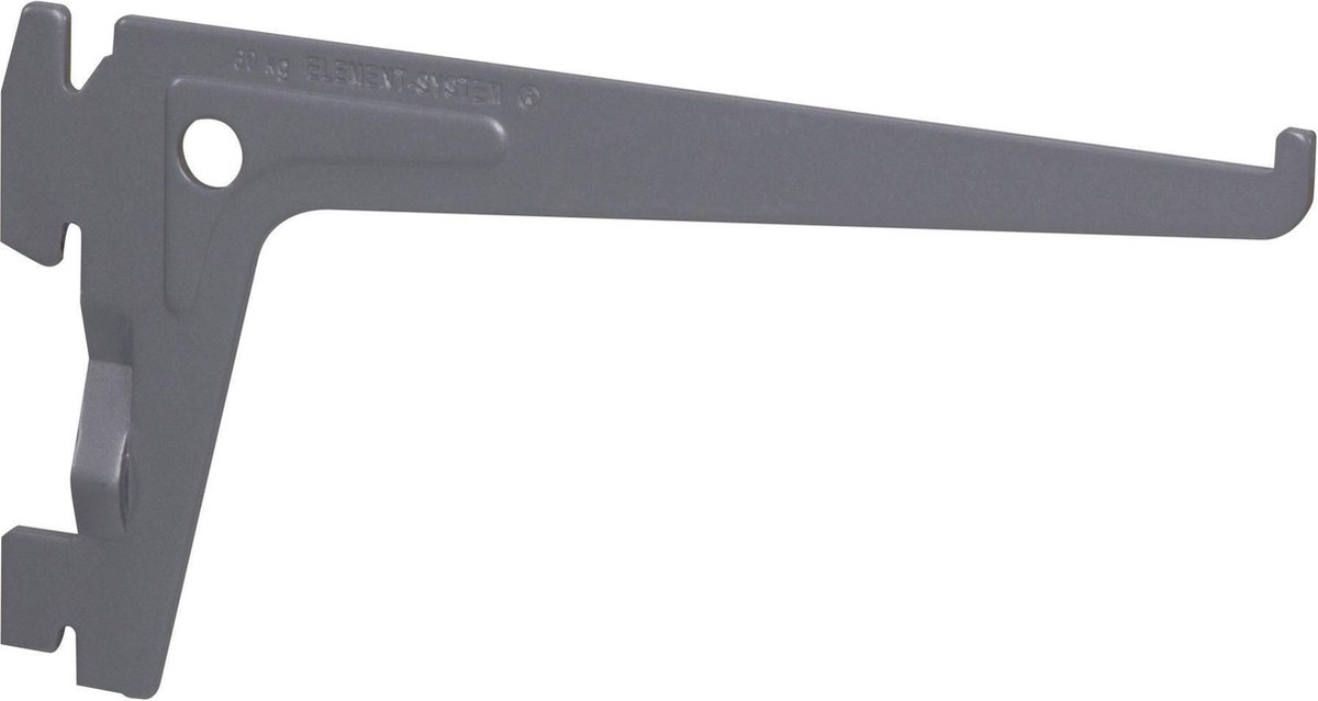 Drager enkel 60cm Zilver