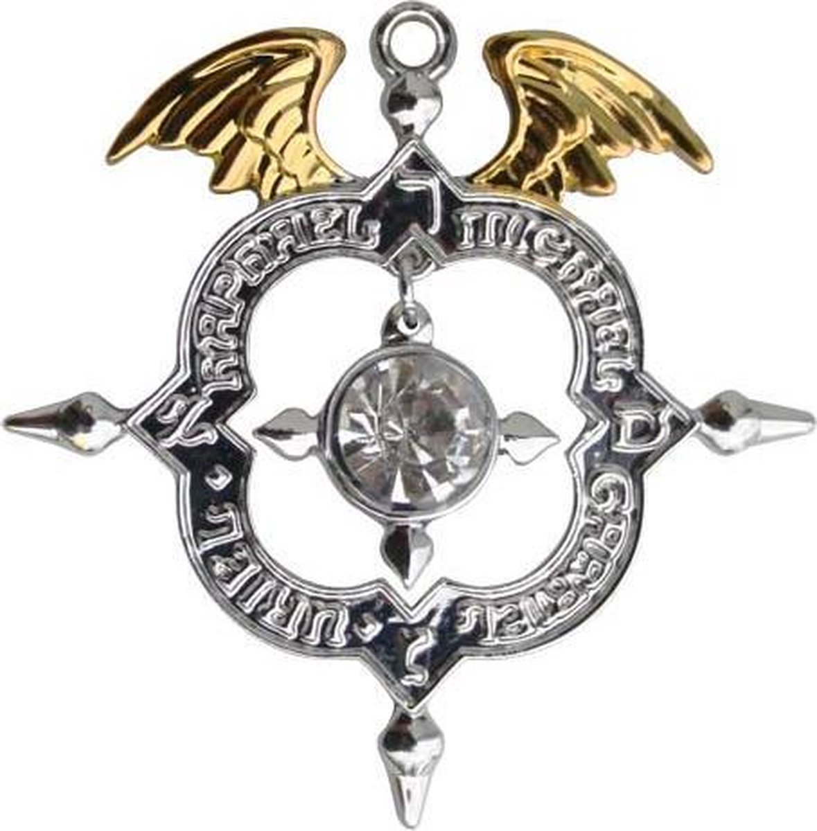 Mystic Kabbalah Hanger, Winged Archangel Shield