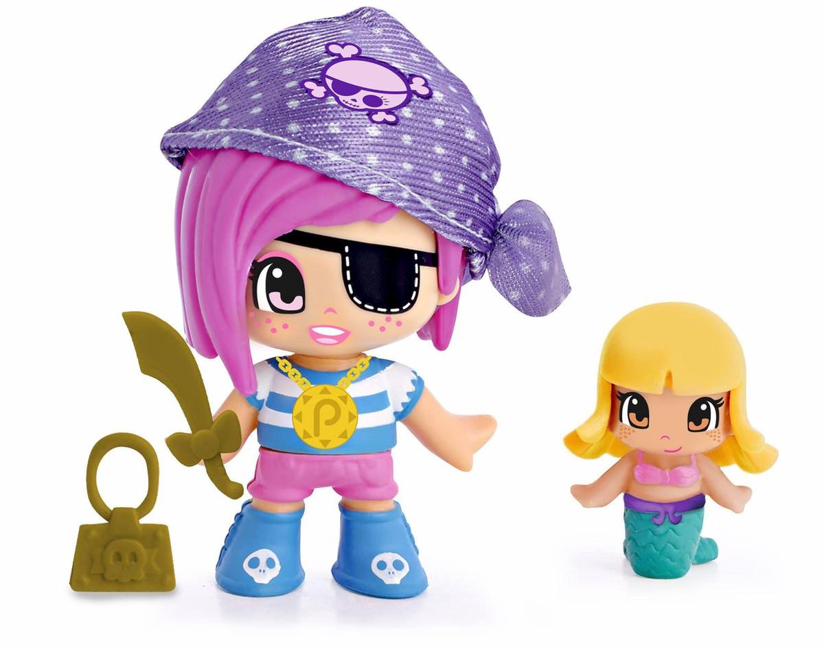 Pinypon Speelfiguur Pinypon: Piraat Met Zeemeermin (paars)