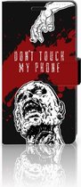 Sony Xperia XZ | Sony Xperia XZs Bookcase Design Zombie Blood